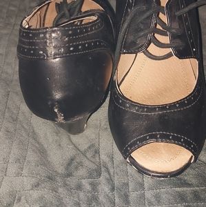 Blame Betty wedge heels